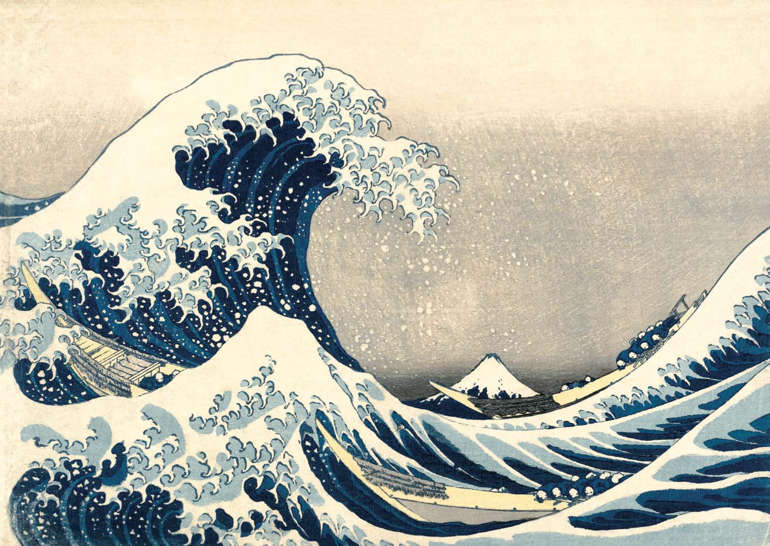 Under the Wave off Kanagawa (Kanagawa-oki nami-ura), also known as the Great Wave