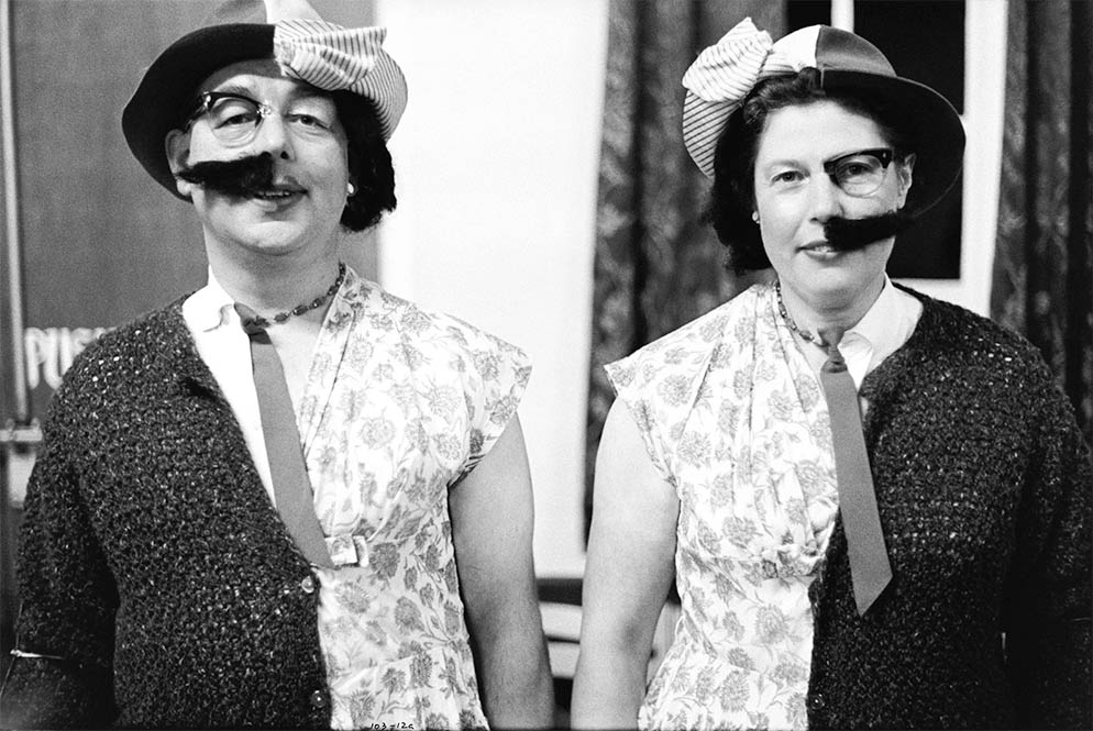 Mervyn and Ethel Turner as Half and Half, Dolton, 1972