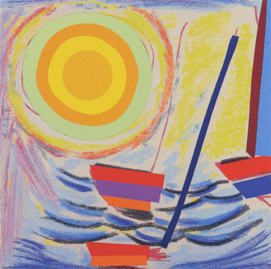 Sun and Boats