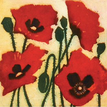 Crimson Poppies