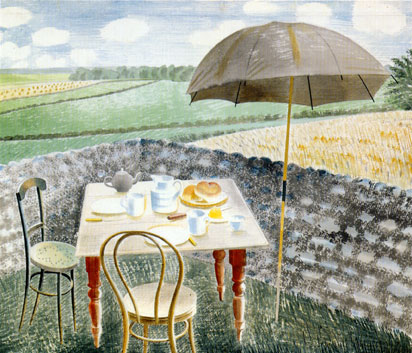 Tea at Furlongs   GICLEE PRINT