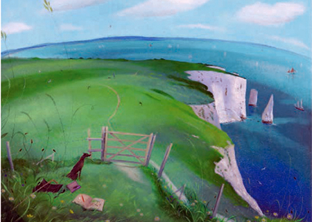 By the Gate on Ballard Down