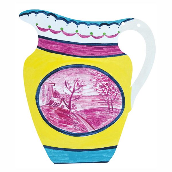 Pottery Bunting - 6 Decorative Hanging Jugs - Image 5