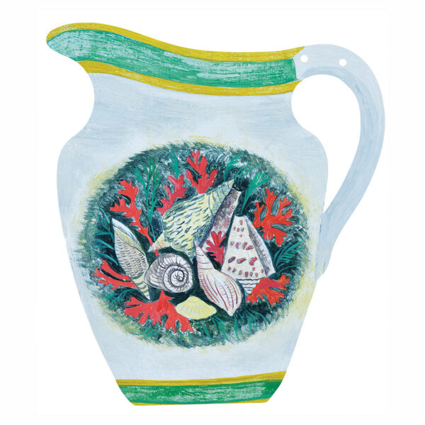 Pottery Bunting - 6 Decorative Hanging Jugs - Image 8