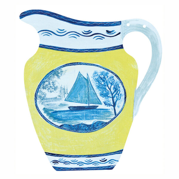 Pottery Bunting - 6 Decorative Hanging Jugs - Image 10