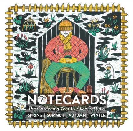 Notecards: The Gardening Year Notecard Set WINTER