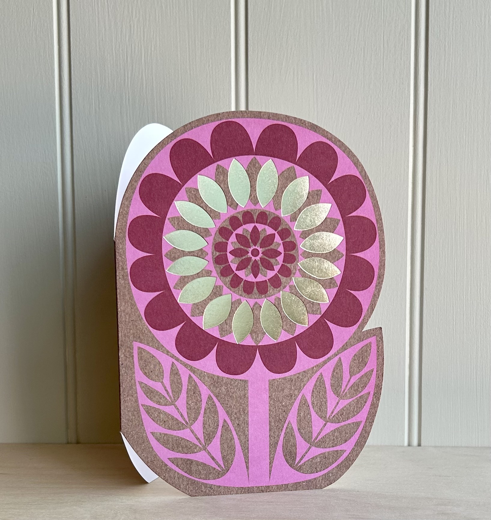 Flower - Pink & Gold 1 Flower - Pink & Gold Flower - Pink & Gold