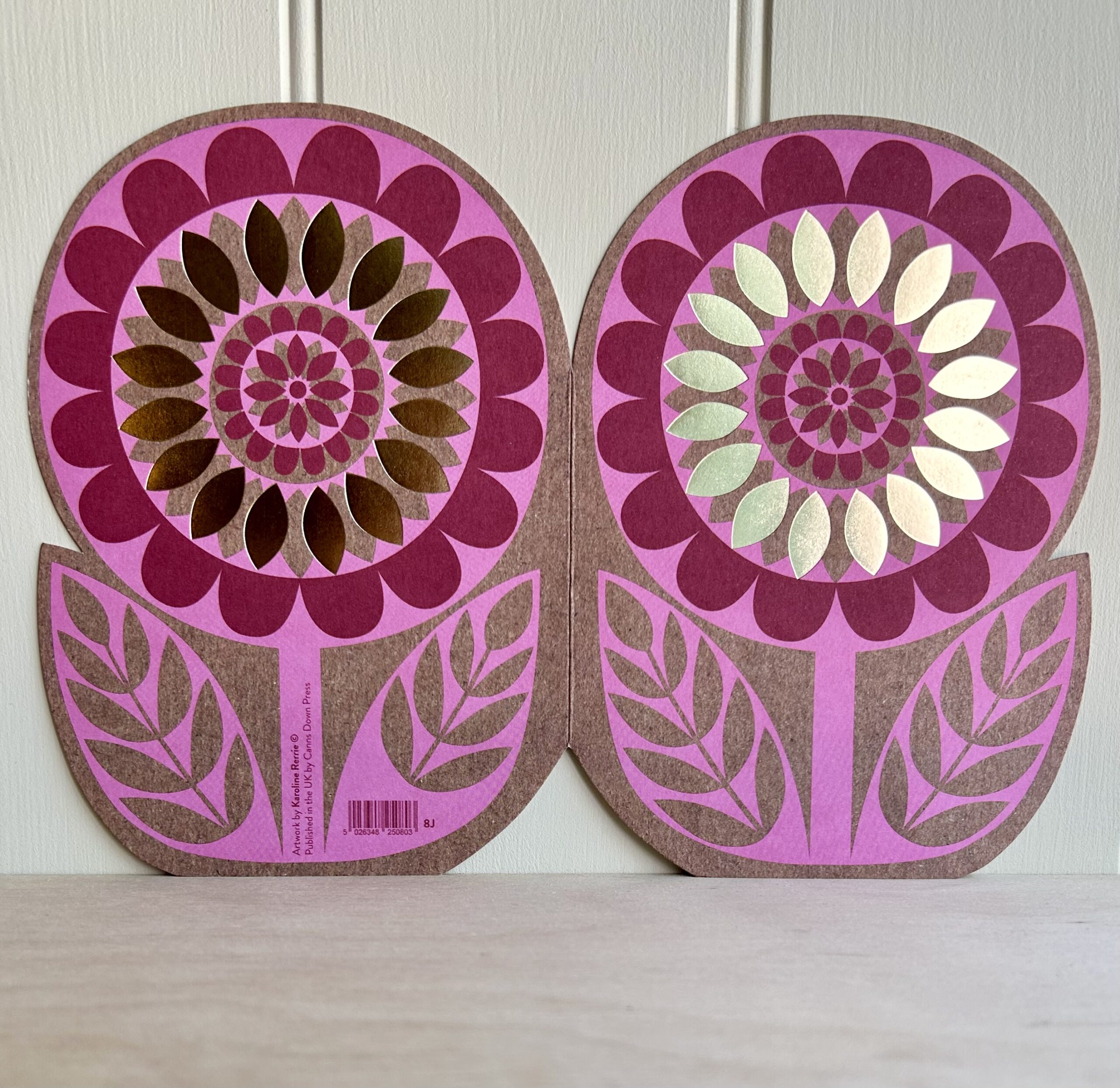 Flower - Pink & Gold 2 Flower - Pink & Gold Flower - Pink & Gold - Image 2