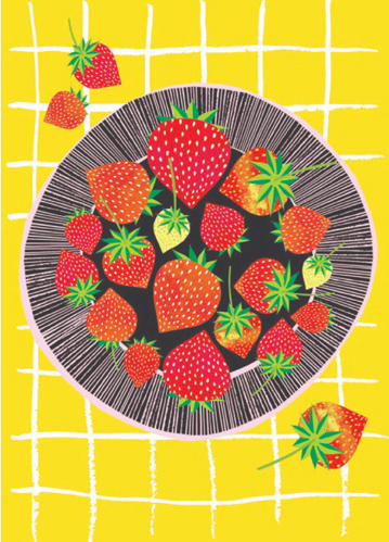Strawberry Plate 1 Strawberry Plate Strawberry Plate