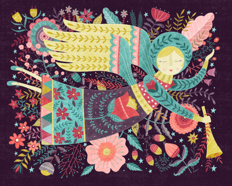 AGBI CHRISTMAS CARD PACK - Angel