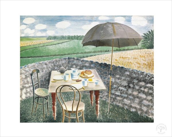 Tea at Furlongs   GICLEE PRINT - Image 3