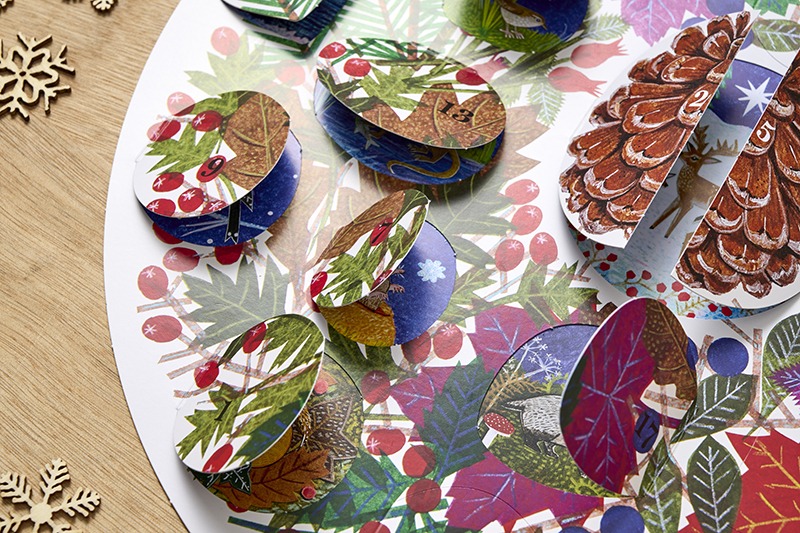 Advent Calendar - Woodland Wreath 3 Advent Calendar - Woodland Wreath Advent Calendar - Woodland Wreath - Image 3