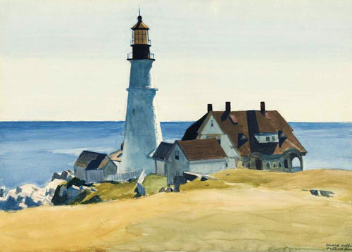 Lighthouse and Buildings, Portland Head, Cape Elizabeth, 1927