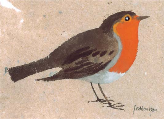 AGBI CHRISTMAS CARD PACK - Robin