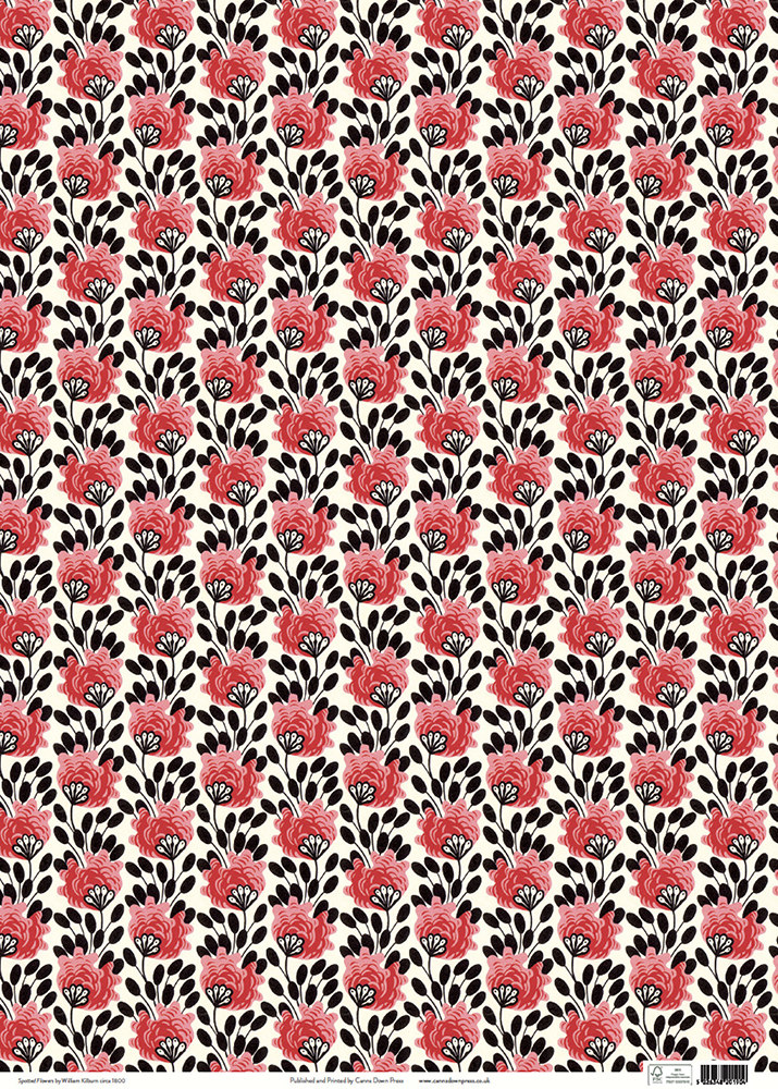 Spotted Flowers Gift Wrap Sheet 2 Spotted Flowers Gift Wrap Sheet Spotted Flowers Gift Wrap Sheet - Image 2