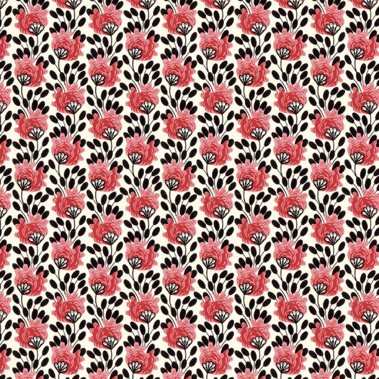 Spotted Flowers Gift Wrap Sheet