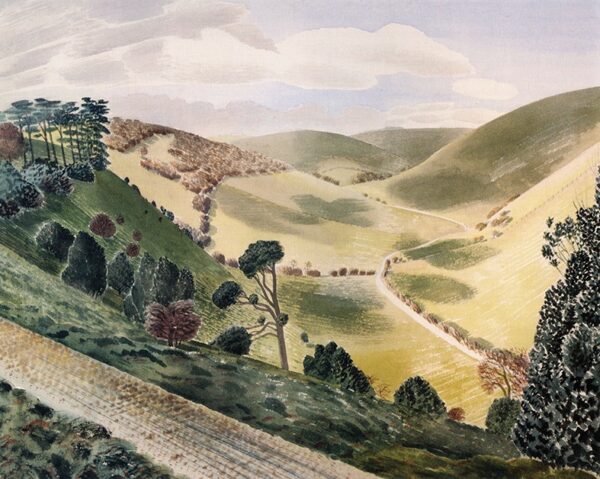 The Causeway, Wiltshire Downs, 1937
