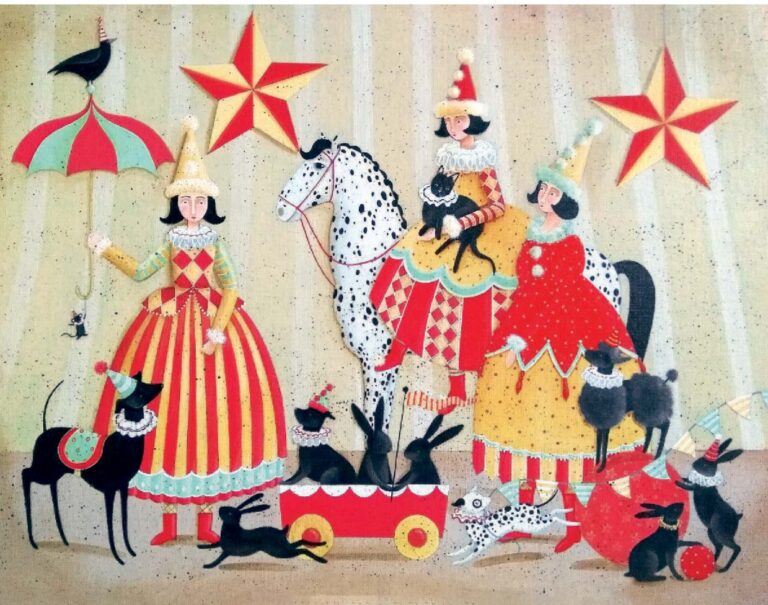 AGBI CHRISTMAS CARD PACK - Circus Circus