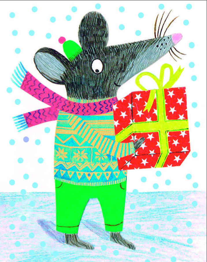 AGBI CHRISTMAS CARD PACK - Christmas Mouse
