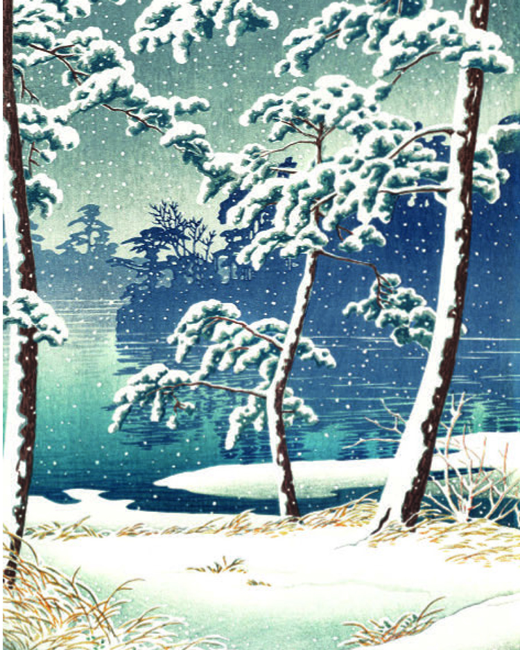 AGBI CHRISTMAS CARD PACK - Senzoku Pond (Senzoku-ike) (detail) 1 AGBI CHRISTMAS CARD PACK - Senzoku Pond (Senzoku-ike) (detail) AGBI CHRISTMAS CARD PACK - Senzoku Pond (Senzoku-ike) (detail)