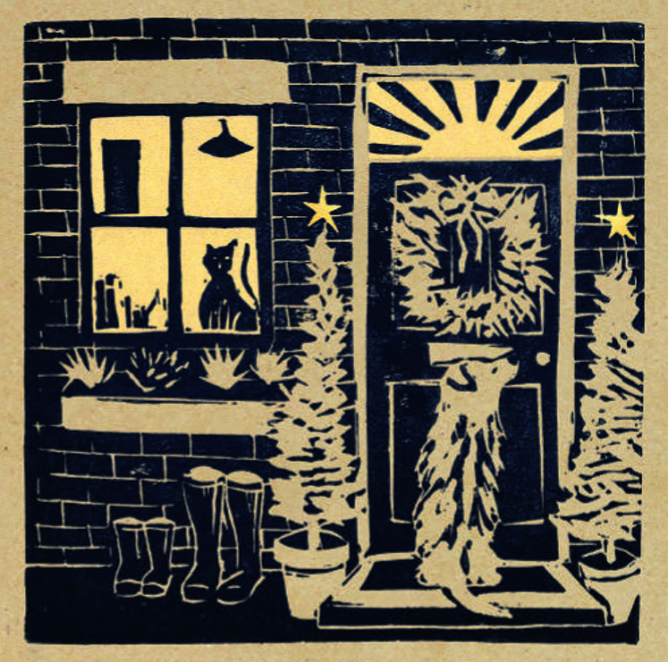 AGBI CHRISTMAS CARD PACK - Returning from the Christmas Walk